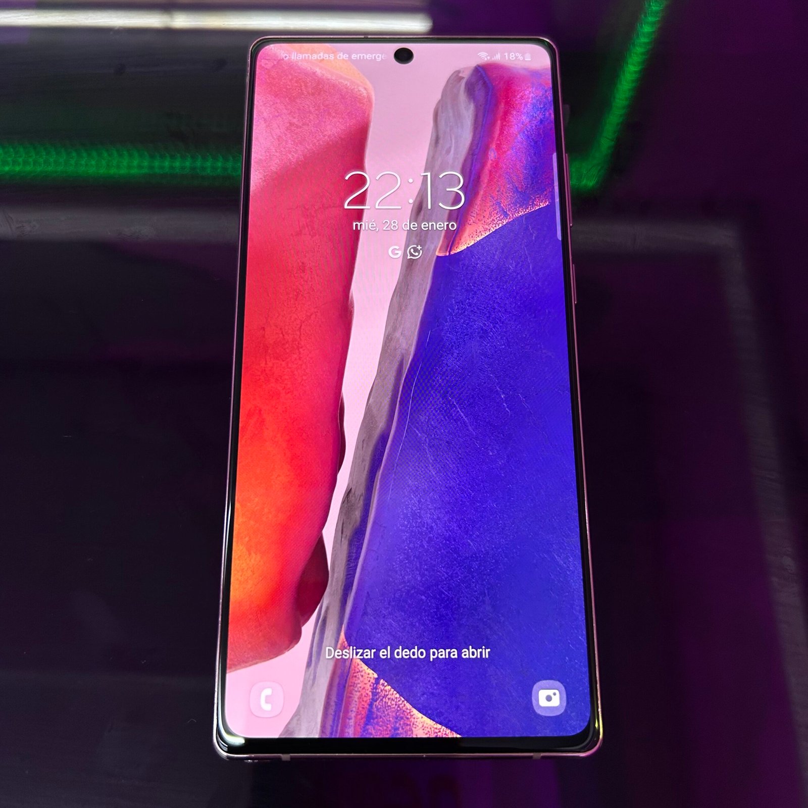 Samsung Galaxy Note 20 256 GB – Usado Premium - Image 5